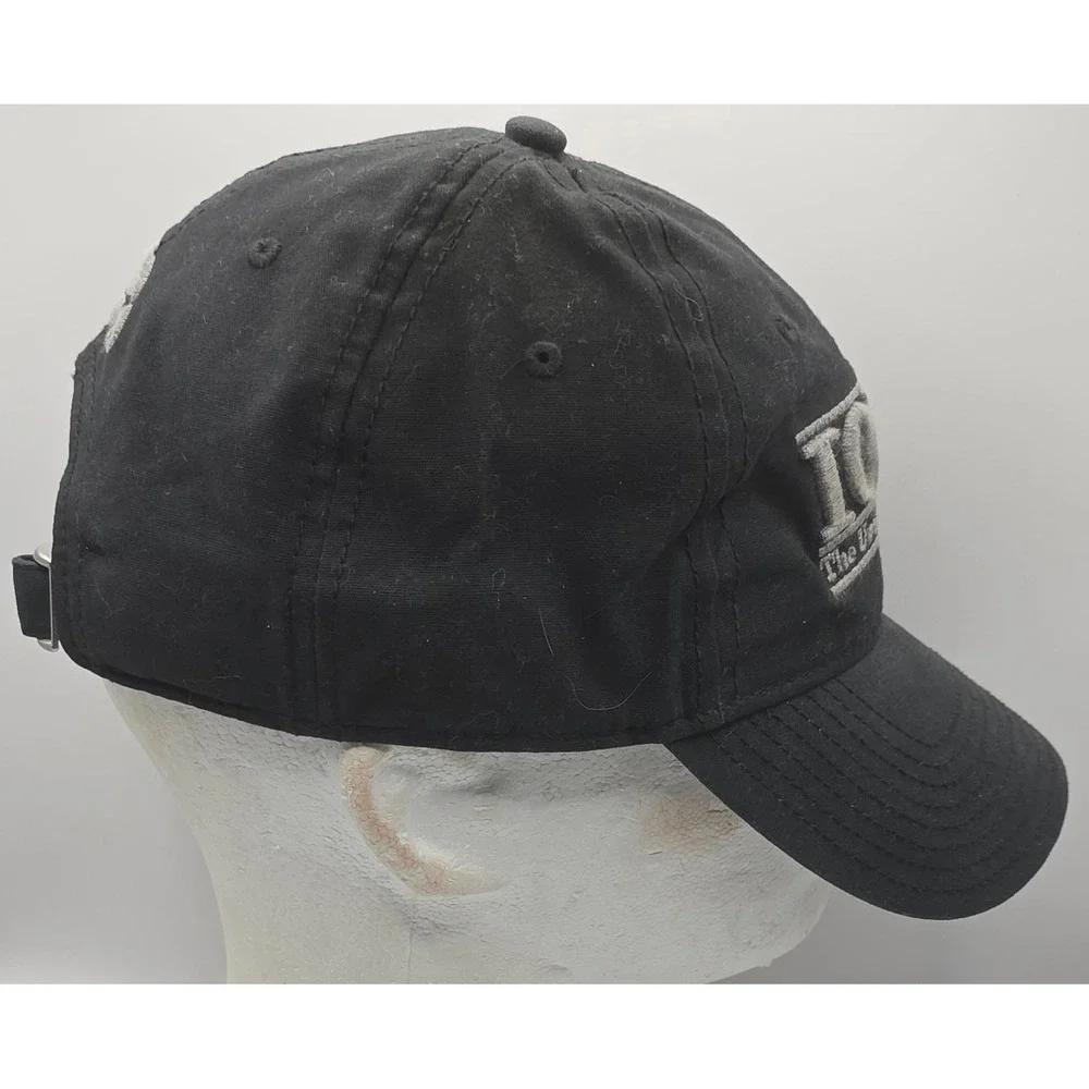 The Game University of Iowa Hawkeyes Black Baseball‎ Cap Strapback Hat NCAA